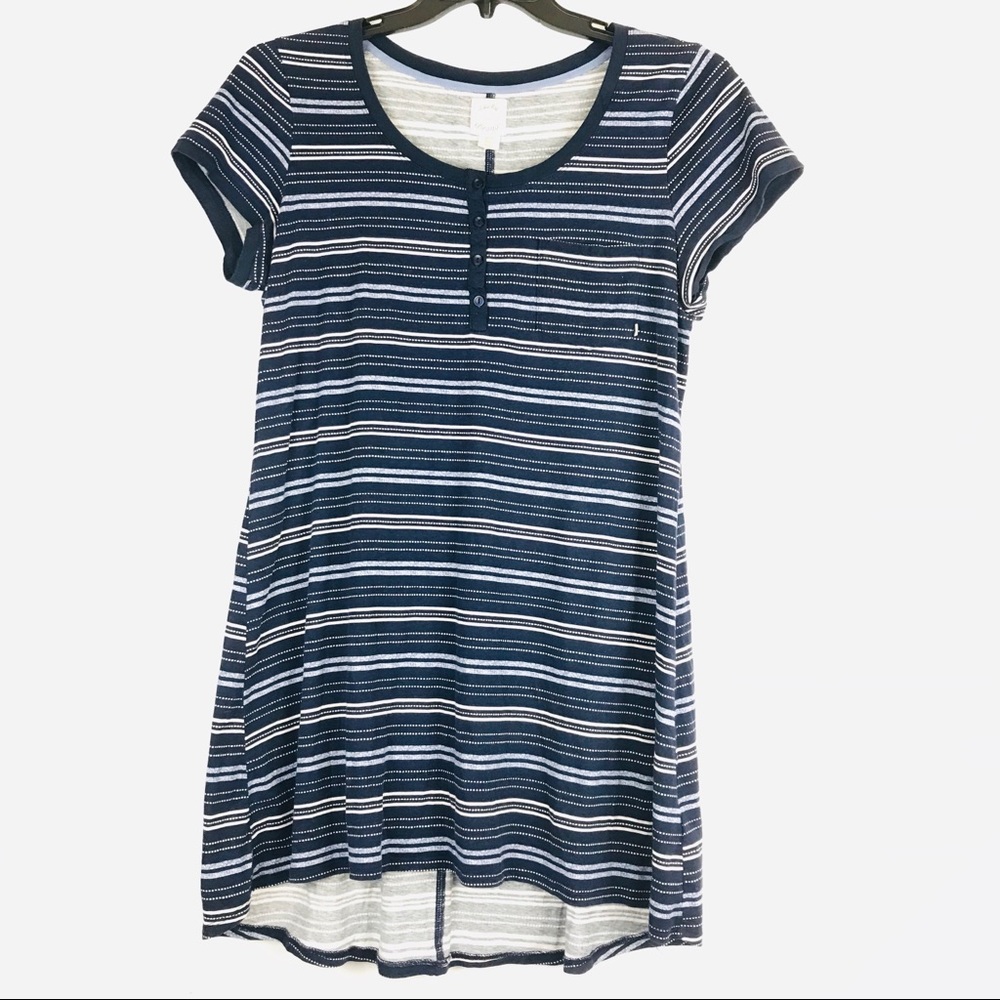 Lucky brand sizeM mini blue dress